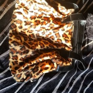 Leopard Faux Fur bag